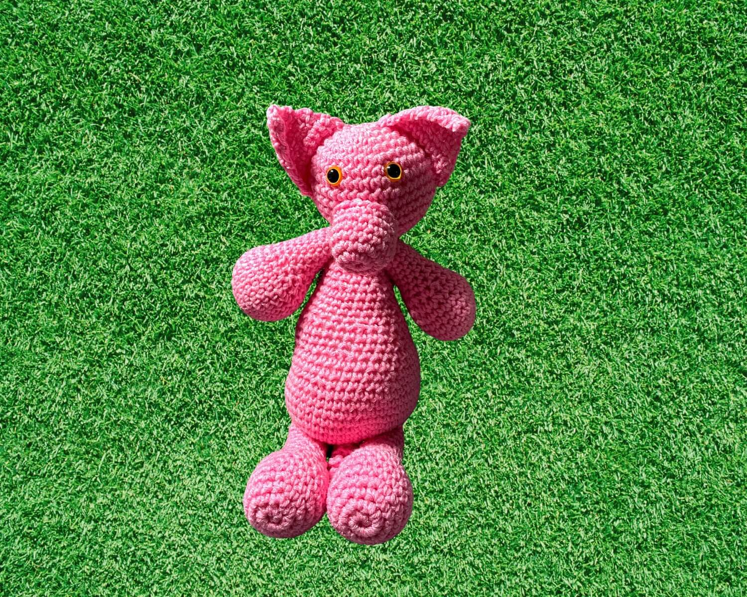 pig crochet along free crochet pattern