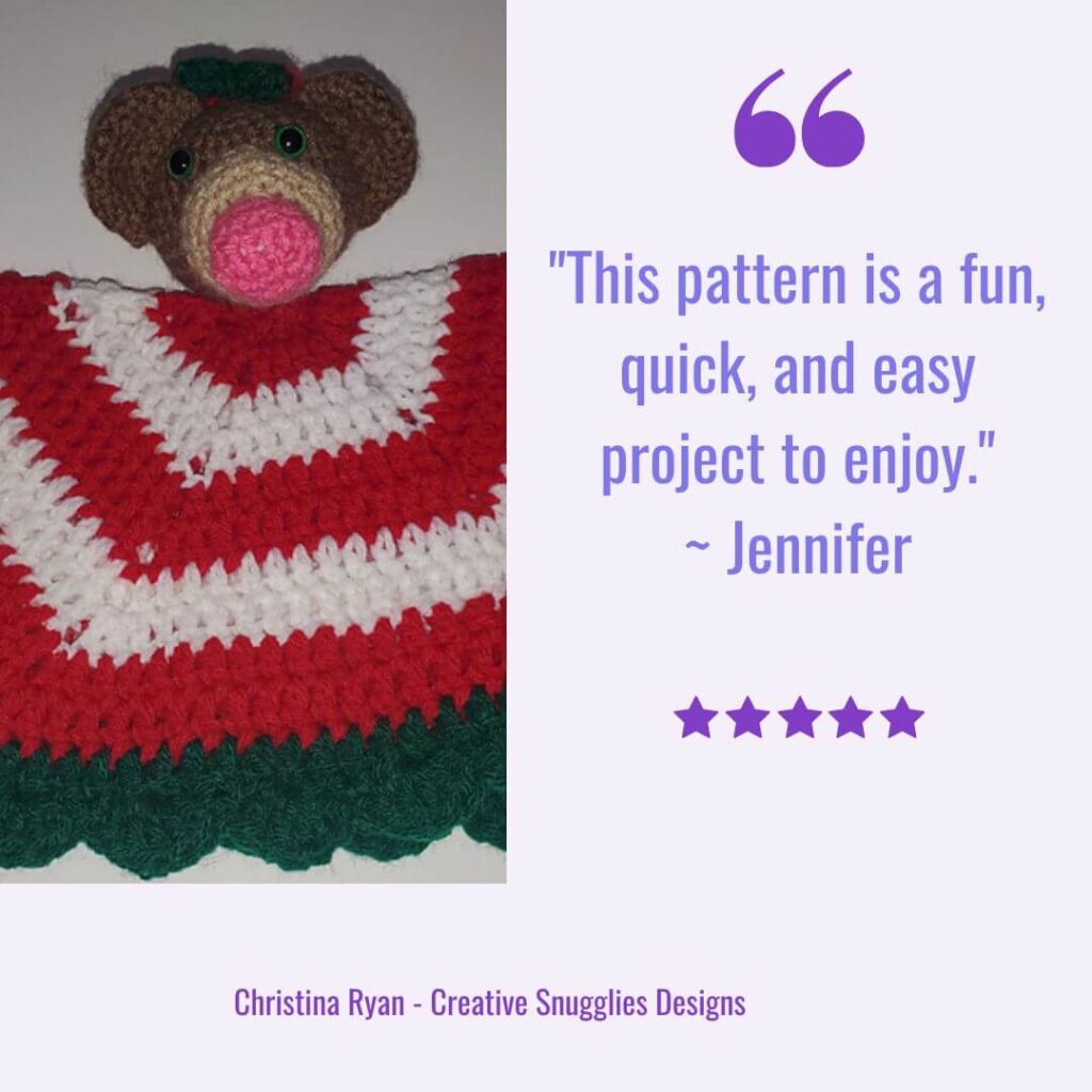 Here is what my tester Jennifer said about the pattern