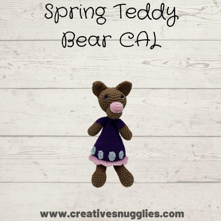 Spring Teddy Bear CAL – Part 6